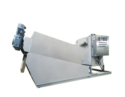 淺聊疊螺污泥脫水機就位安裝事項